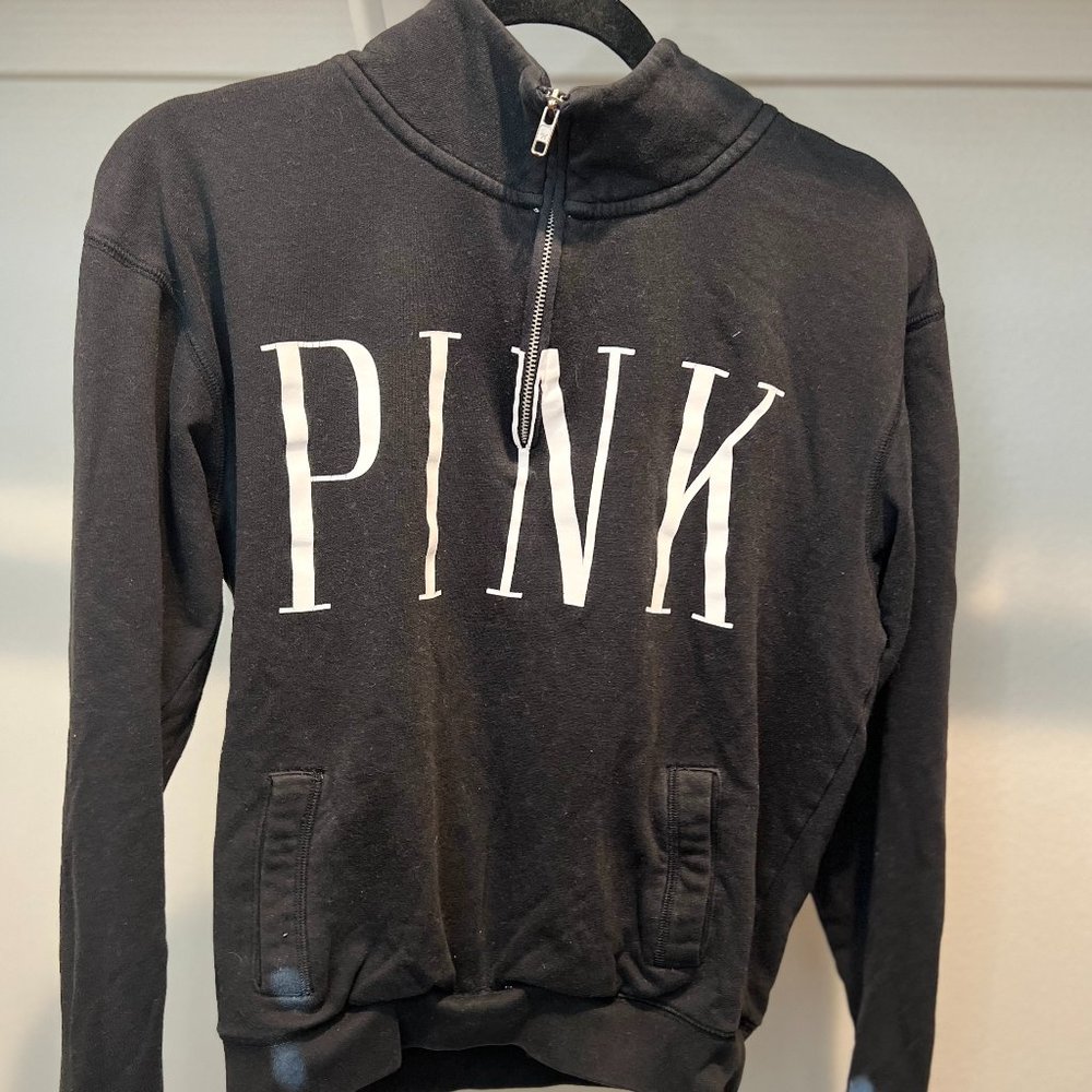 Victorias Secret PINK 1/4 Zip Sweatshirt